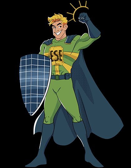 Emerald Sun Energy Mascot Solar Shield